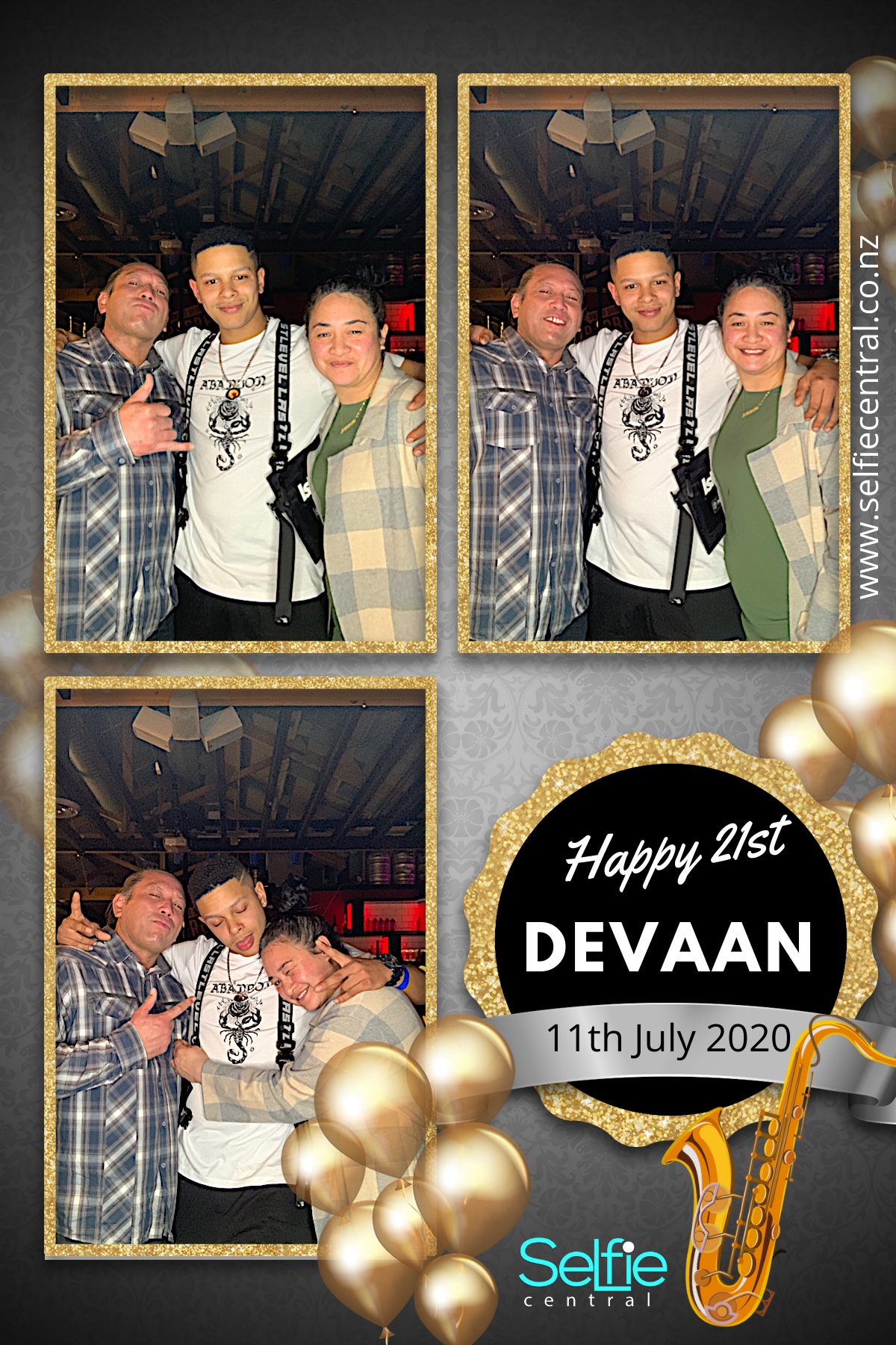 Happy 21st Devaan | View more photos from the event at gallery.photobooth.co.nz/u/SelfieCentral/Happy-21st-Devaan